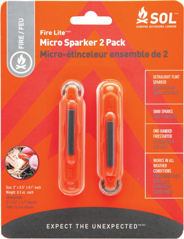 AD01401233_add_01 Adventure Medical SOL Fire Lite Micro Sparker Pack of 2
