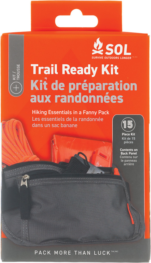 Adventure Medical SOL Trail Ready Survival Kit with Fanny Pack