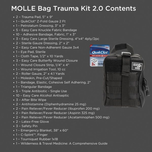 MOLLE Bag Trauma Kit 2.0