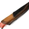 ACEJET Marshall SanMai Hunter Fixed Blade Knife 4.25" Damascus
