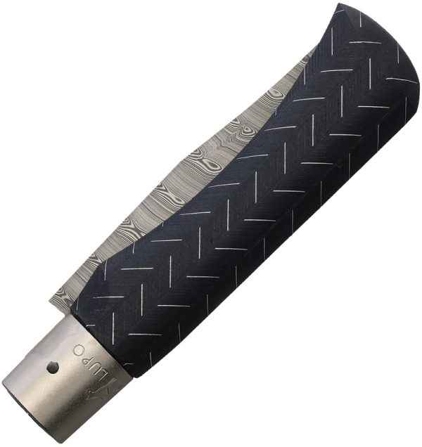 Old Bear Large Folder Damascus