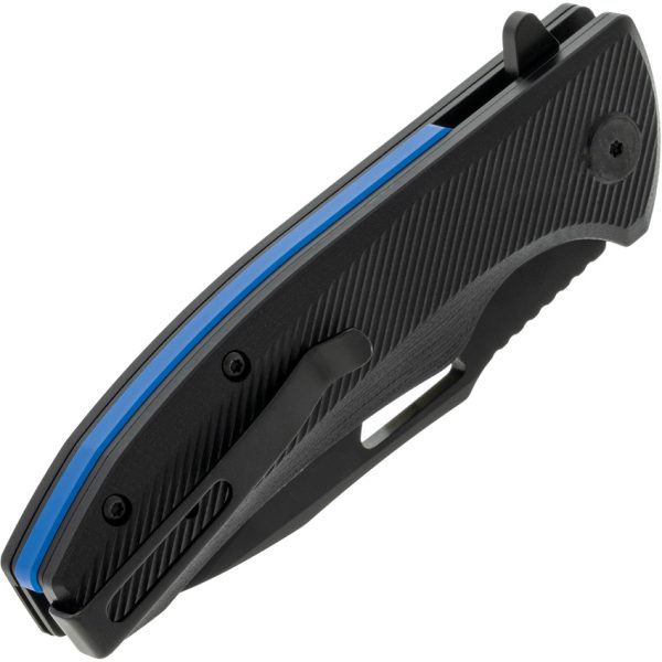 ASP Police Duty Linerlock Folding Knife 3.5" AUS-8 Black
