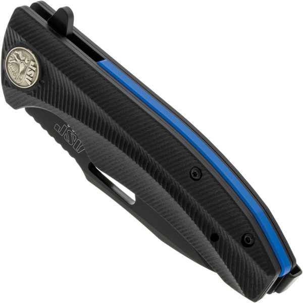 ASP55723_add_03 ASP Police Duty Linerlock A/O Black 3.5" Folding Knife