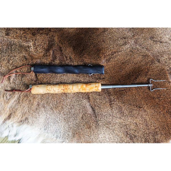 Arctic Legend BBQ Stick Curly Birch 31.5" Open Folds