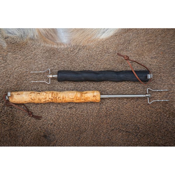 Arctic Legend BBQ Stick Curly Birch 31.5" Open Folds
