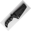 AUX001BK_add_02 Auxiliary Manufacturing Deadhead Pocket Bowie Fixed Blade 3" Black