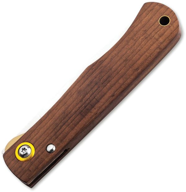 Boker Plus Rusticus Medium Linerlock Folding Knife Beech Wood 2.88"