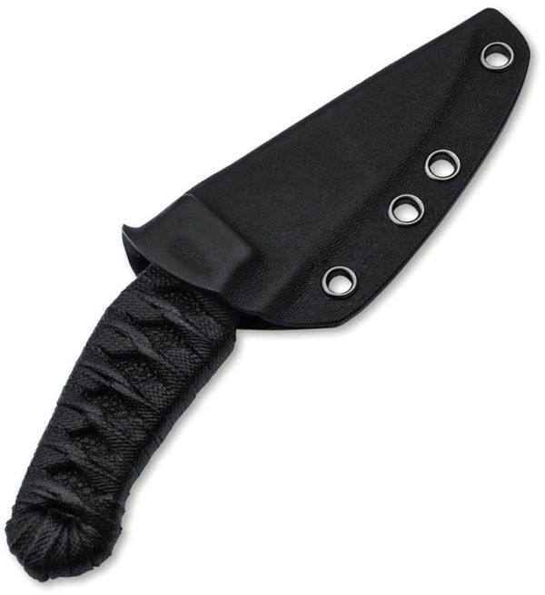 Boker Plus 302 Fixed Blade Knife 3.38" Nitro V w/ Sheath