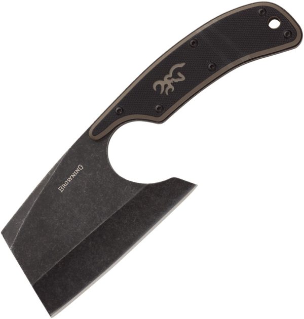 Browning Cut Off Camp Cleaver Fixed Blade 2.5in 9Cr14MoV