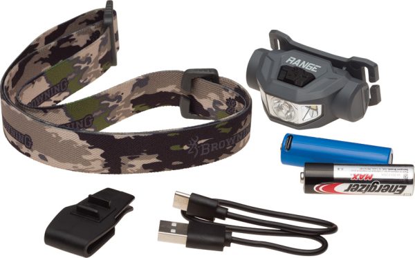Browning Range Wide Angle Plus Rechargeable Headlamp