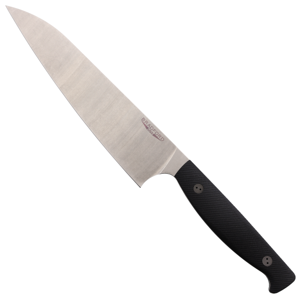 Bradford Knives Chef's Knife 7.5" AEB-L Stonewash Black G10