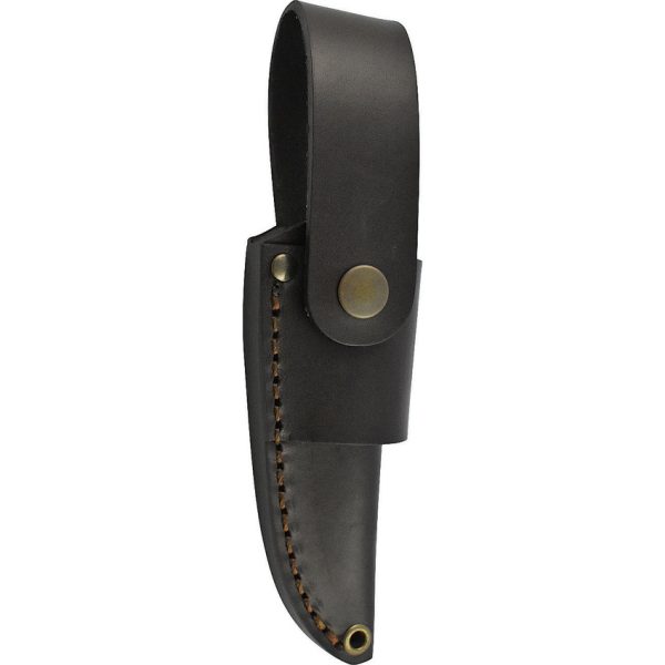 BRI9957_add_01 BRISA Bobtail 80 Fixed Blade Knife 3" Sandvik 12C27 Green Micarta