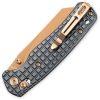 BTKMK06S3_add_01 Bestech Cicada's Wing B-Lock Folding Knife 3.13" Bronze PVD Blade Black