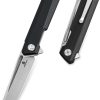 Bestech Bestechman Dundee Linerlock Folding Knife 3.5" Stonewash