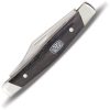 Buck Stockman Ebony Folding Knife 4" Closed 420HC Stainless