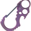 Carabiner Purple Ti