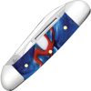 Case Cutlery Small Baby Folding Knife Patriotic Kirinite 2.75 Closed