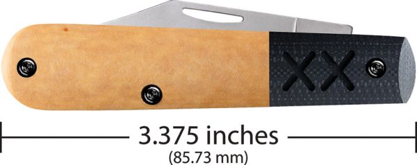 Case Crossroads XR Barlow Folding Knife S35VN Tan
