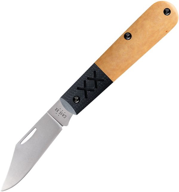 Case Crossroads XR Barlow Folding Knife S35VN Tan