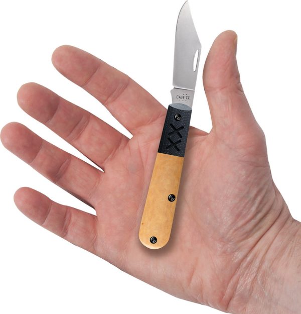 Case Crossroads XR Barlow Folding Knife S35VN Tan