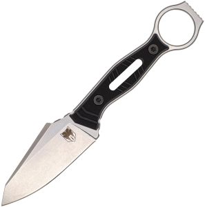 Cobratec Landshark Fixed Blade Knife 3.38in VG-10 Black G10
