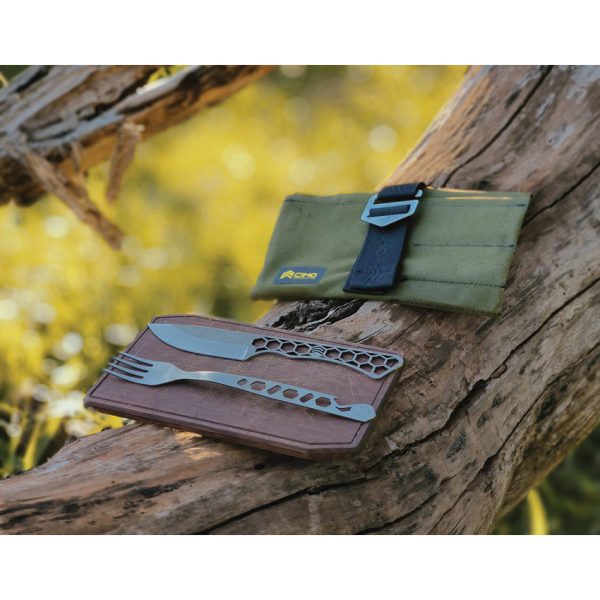 CIMO Camp Knife Fixed Blade 3" Drop Point 420 Stainless