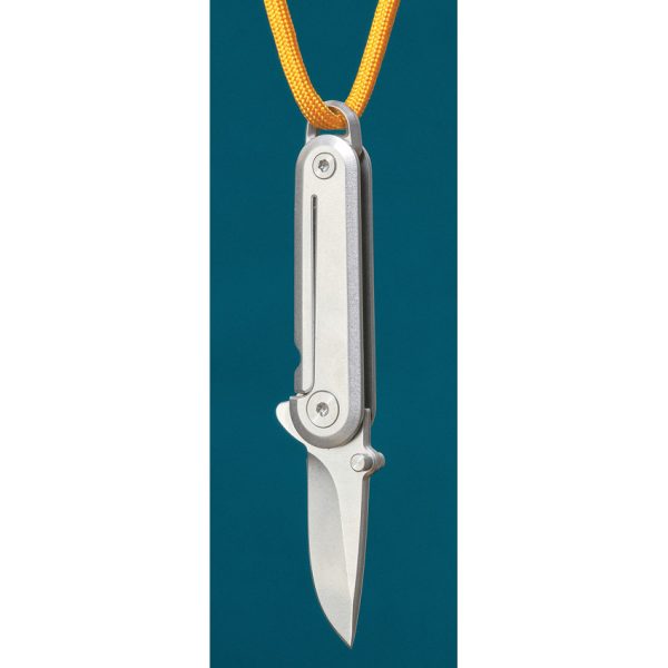 Craighill Lark Framelock Folding Knife 1.5" 12C27 Sandvik Silver