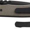 Chaves Redencion 229 Linerlock Folding Knife Green Canvas Micarta