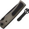 Chaves Knives Liberation 229 Linerlock Folding Knife Green Micarta 3.5"