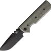 Chaves Knives NTAK Redencion Linerlock Folding Knife 3.5" Elmax Green Canvas