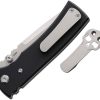 Chaves Knives Redencion 229 Linerlock Folding Knife Black G10 3.5"