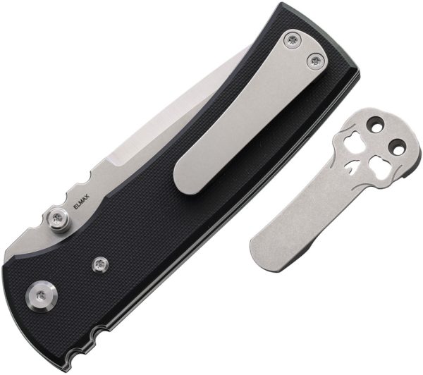 Chaves Knives Redencion 229 Linerlock Folding Knife Black G10 3.5"
