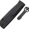 Chaves Knives Liberation 229 Linerlock Folding Knife Black G10 3.5" Elmax