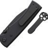 Chaves Knives Sangre 229 Linerlock Folding Knife Black