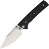 Chaves Knives Scapegoat 229 Linerlock Folding Knife 3.63" Elmax Black G10