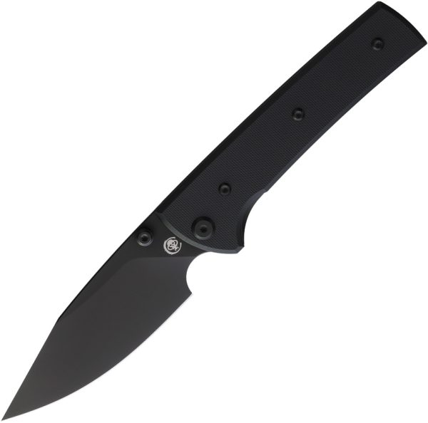 Chaves Knives Scapegoat 229 Linerlock Folding Knife 3.63" Black