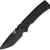 Chaves Knives Redencion Street Linerlock Folding Knife 3" Black