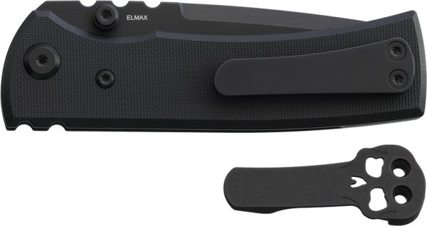 Chaves Knives Redencion Street Linerlock Folding Knife 3" Black