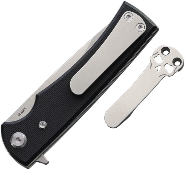 Chaves Knives Liberation Street Linerlock 3.25" Elmax Black G10