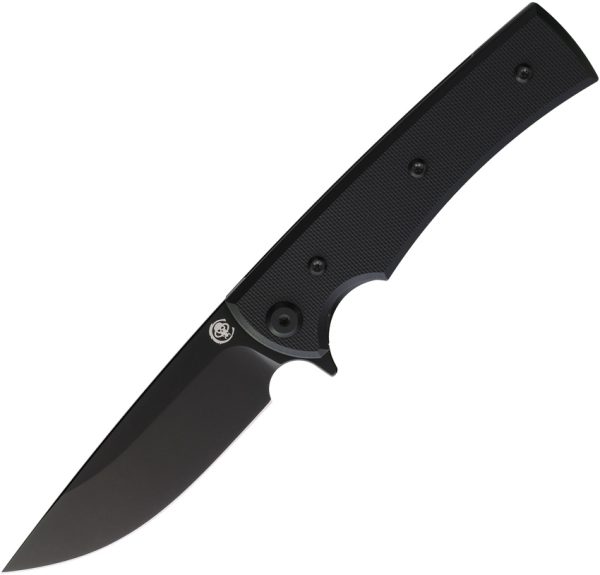 Chaves Knives Liberation Street Linerlock 3.25" Black Folding Knife