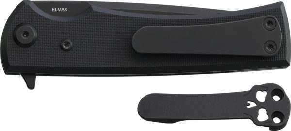 Chaves Knives Liberation Street Linerlock Folding Knife Black