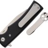 Chaves Knives Sangre Street Linerlock Folding Knife Black G10 3.25" Elmax
