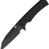 Chaves Knives Sangre Street Linerlock Folding Knife Black G10