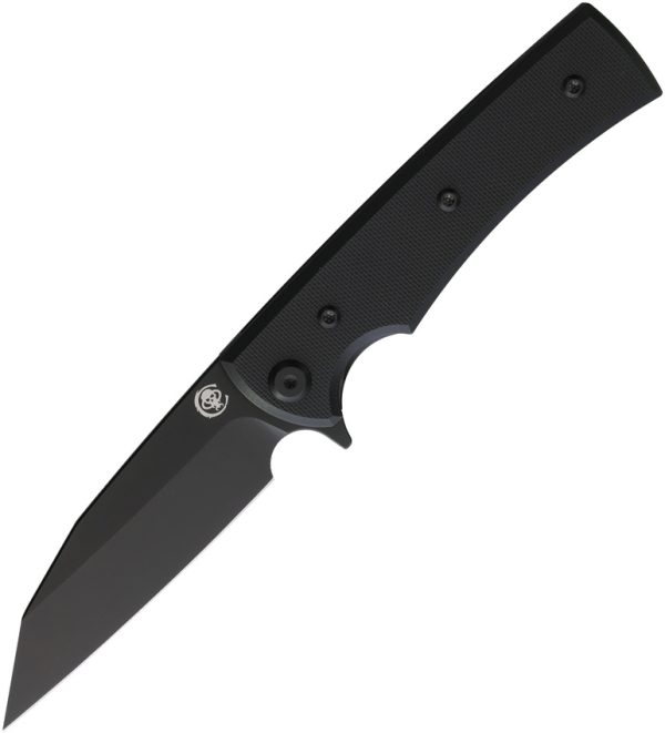 Chaves Knives Sangre Street Linerlock Folding Knife Black G10