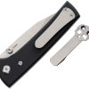 Chaves Knives Scapegoat Street Linerlock Folding Knife Black G10