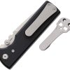 Chaves Knives NTAK Redencion Linerlock Folding Knife Black G10 3.5"