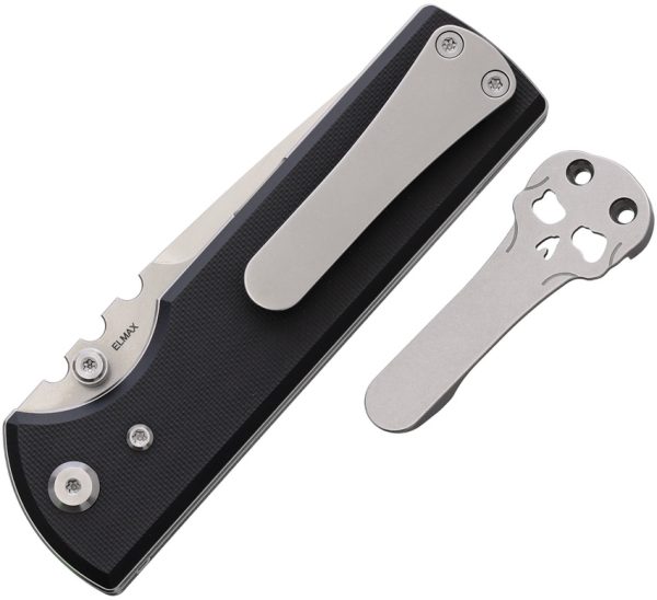 Chaves Knives NTAK Redencion Linerlock Folding Knife Black G10 3.5"