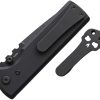 Chaves Knives NTAK Redencion 3.5" Black Elmax Linerlock Folding Knife