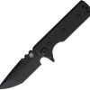 Chaves Knives TAK Redencion Linerlock Folding Knife Black G10 2.75"