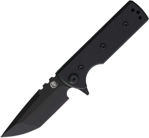 Chaves Knives TAK Redencion Linerlock Folding Knife Black G10 2.75"
